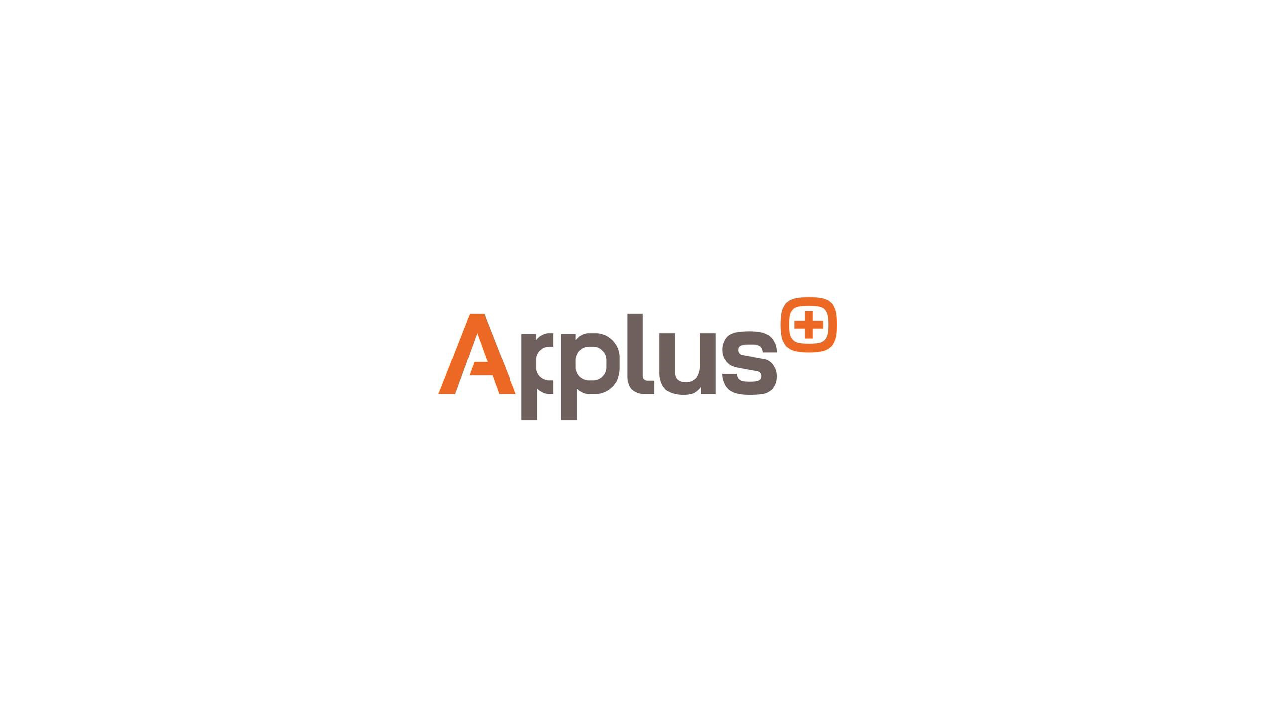 Logo de Applus+, empresa multinacional líder en servicios de inspección, certificación y consultoría técnica para la industria, con amplia presencia en el sector de Seguridad y Salud en el Trabajo (SST) en Colombia.