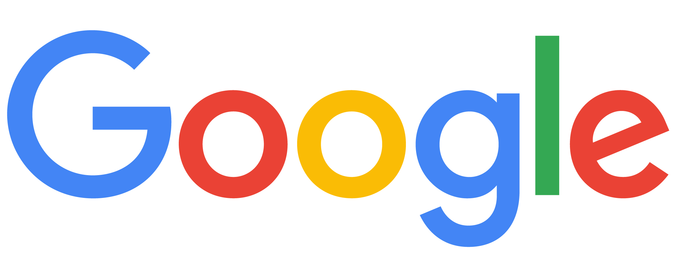 Logo de Google, empresa tecnológica multinacional estadounidense que ofrece servicios de búsqueda en línea, publicidad, correo electrónico, mapas y soluciones de productividad.