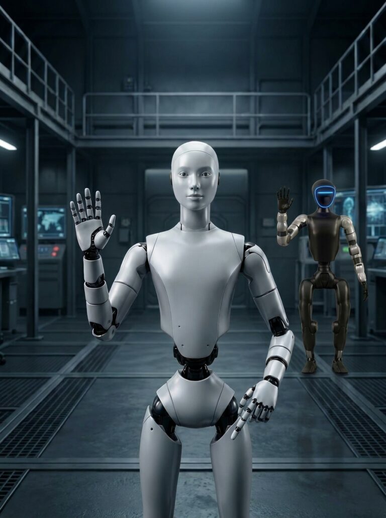 Innovabot Plus XL, el robot humanoide de 1.82 metros de Unitree, siendo desempacado en Colombia por Ambiente Consultores.